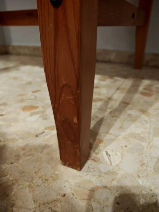 Mesa comedor plegable madera Ikea
