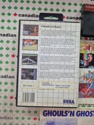 Ghouls 'n Ghosts Master System