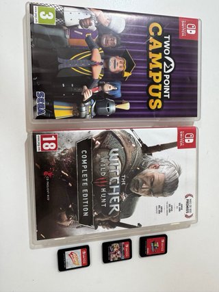 Nintendo Switch + Accesorios y Juegos
