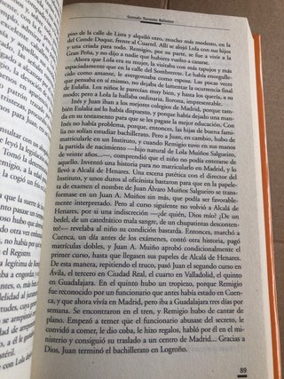 Los gozos y las sombras I , El señor llega