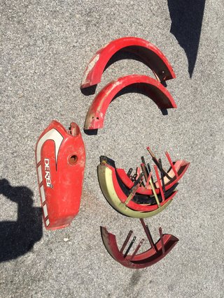 moto derbi llantas y deposito