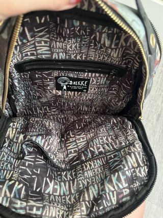 Mochila Anekke Negra Multicolor
