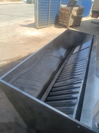 Campana extractora de restaurante