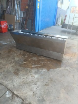 Campana extractora de restaurante
