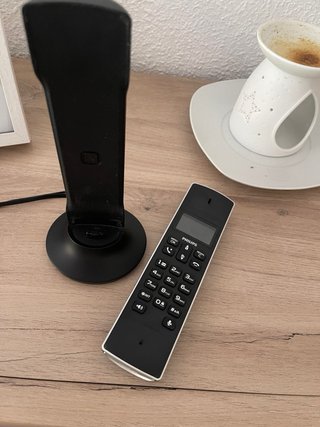 Teléfono Inalámbrico Philips Negro