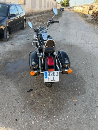 Moto Cruiser Eagle Global Negra