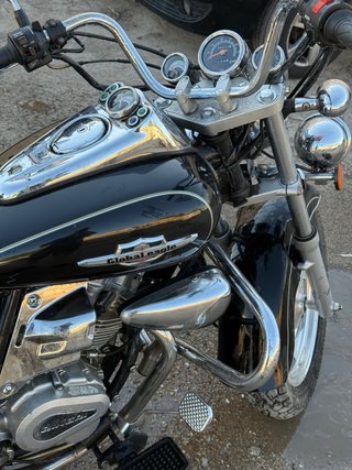 Moto Cruiser Eagle Global Negra