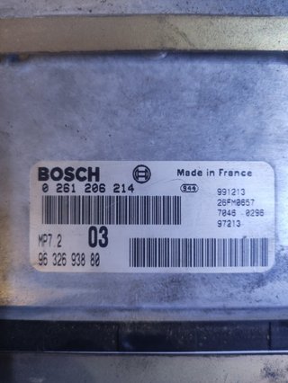 Citroen 160 centralita 261206214 xsara 1.6 mt (88