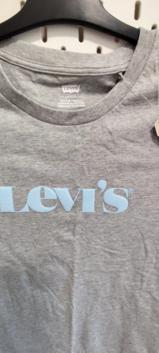 Camiseta Levi's Gris Mujer