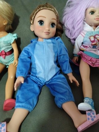 Lote de 3 muñecas