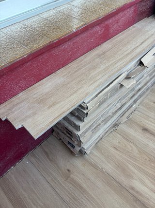 Baldosas porcelánicas imitación madera