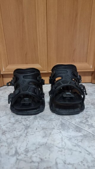 Fijaciones Snowboard Flow Originales Negras