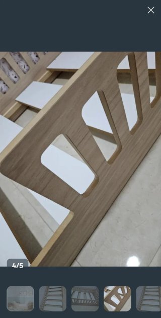 Cama Montessori Creta con barandilla