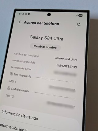 Samsung S24 Ultra 512GB Plata Impecable