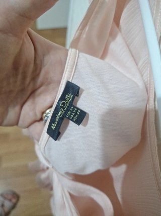 Blusa rosa Massimo Dutti Talla M