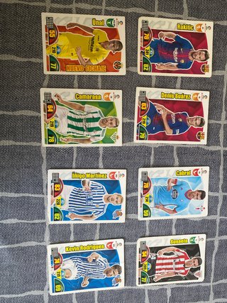 Lote cromos La Liga Santander 2017-18