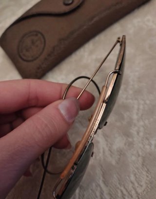 Ray-Ban Shooter Bausch & Lomb USA BL 10K G.O. 1970