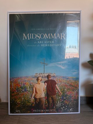 Póster original Midsommar con marco