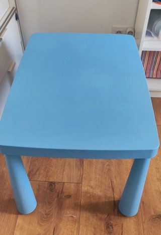 Mesa Infantil IKEA MAMUT Azul