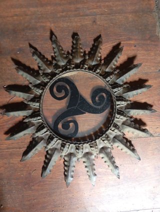 Decoración Sol de  Forja