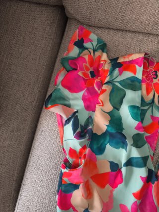 Mono de vestir estampado floral