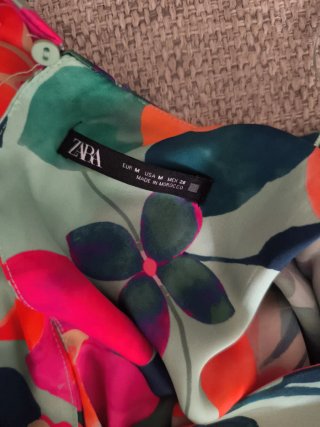 Mono de vestir estampado floral
