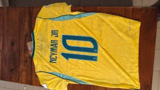 Maglia Brasile Neymar Jr 10 Mondiale 2026