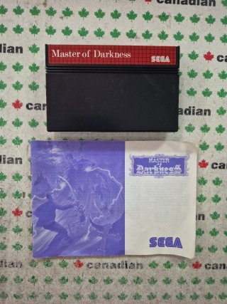 Master of Darkness Master System