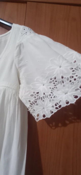 Vestido playero Pepe Jeans blanco