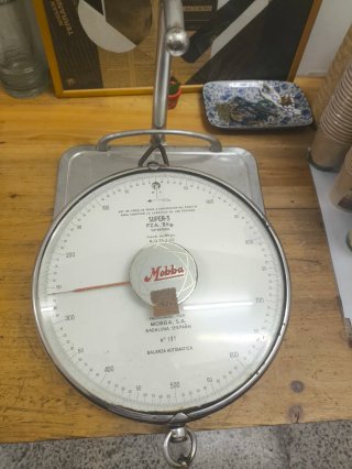 Balanza antigua Mobba SUPER-3 3Kg