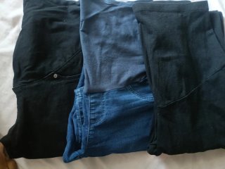 3 Pantalones Maternidad Tallas M y L