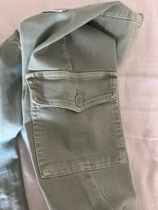 Pantalón campana Brownie verde