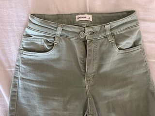 Pantalón campana Brownie verde