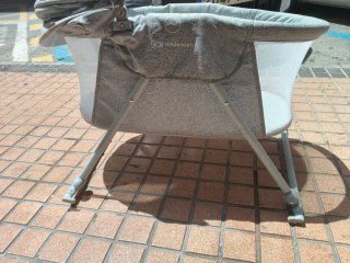 Minicuna Kinderkraft Gris