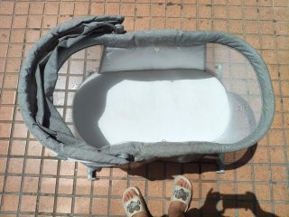 Minicuna Kinderkraft Gris