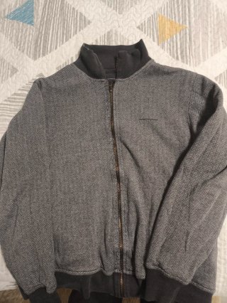 Chaqueta Peter Murray gris con rayas