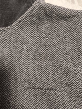 Chaqueta Peter Murray gris con rayas