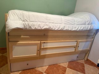 Cama nido con cajones