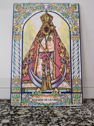 Azulejo Virgen de la Cabeza