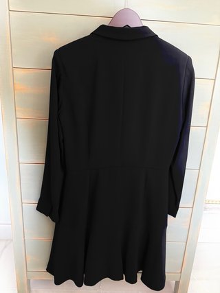 Vestido negro Massimo Dutti