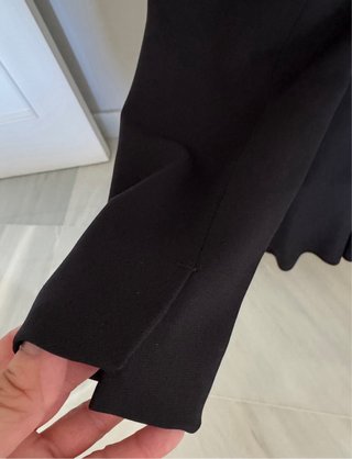 Vestido negro Massimo Dutti