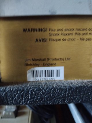 Cabezal Marshall JCM 900 Dual Reverb 100W