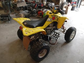 Quad Suzuki LTZ400 Amarillo