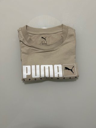 Camiseta Puma Talla S Beige