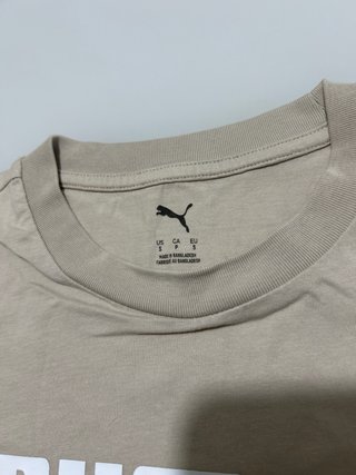 Camiseta Puma Talla S Beige