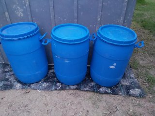 Bidones 50L Azul