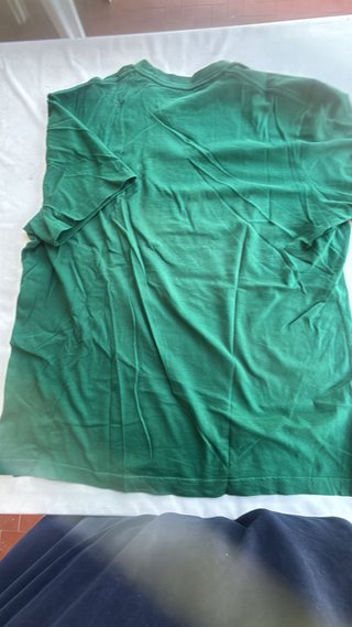 T-shirt Converse verde con logo