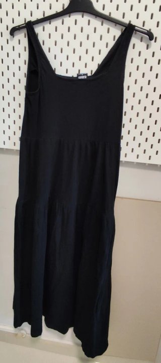 Vestido negro de verano talla única