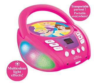 Lettore CD Bluetooth Principesse Disney Lexibook