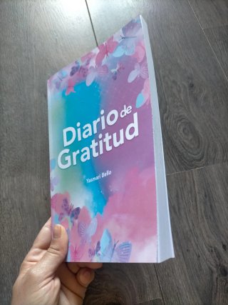 Libro Diario de gratitud